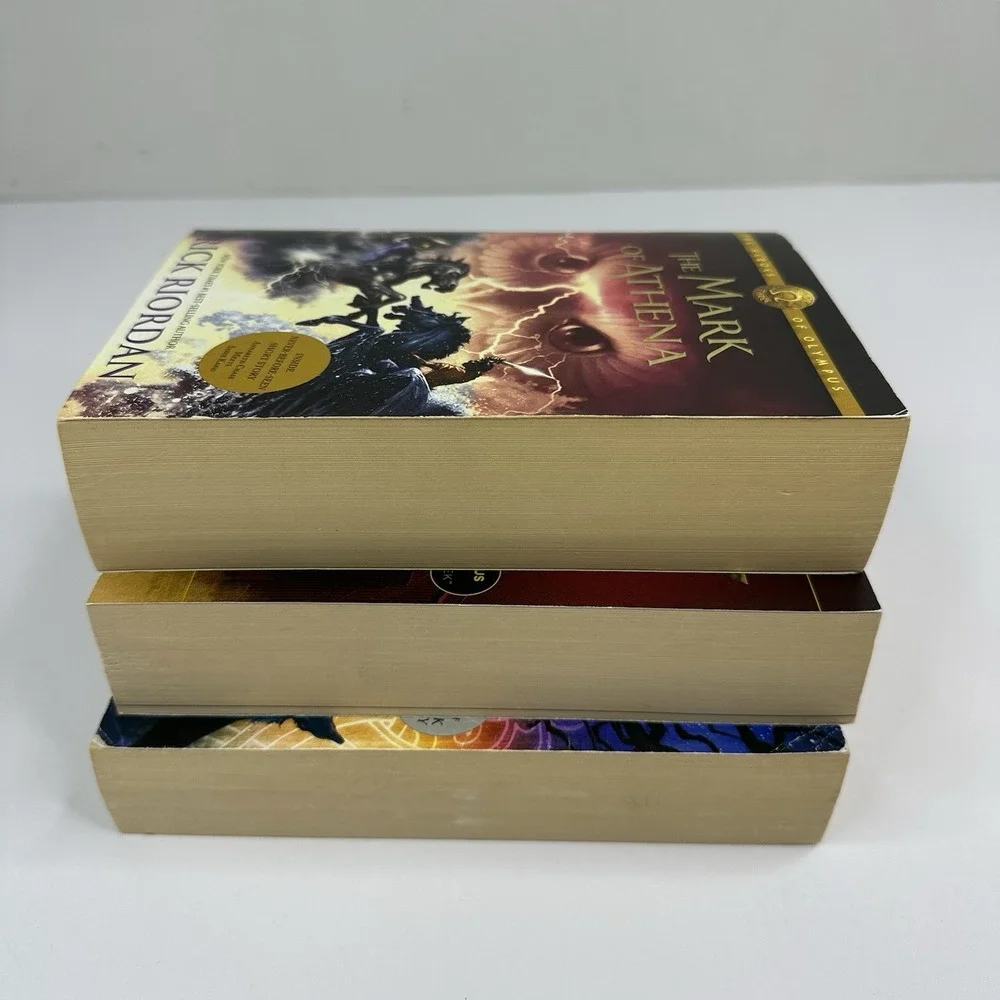 Magnus Chase, The Kane‎ Chronicles and The Mark of Athena by Rick Riordan Books